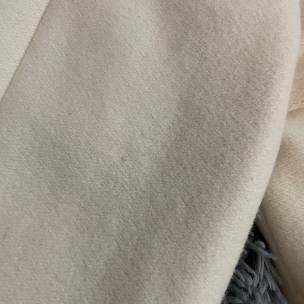 Banana Republic Womens Trench Wool Peacoat in cream white color - Picture 13 of 16
